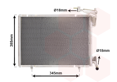 Van Wezel Airco condensor 18015718