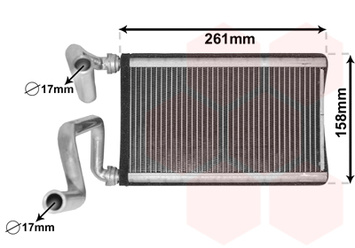 Van Wezel Kachelradiateur 25006294