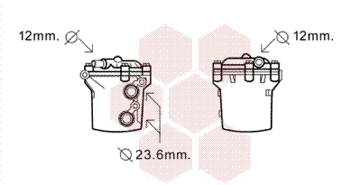 Van Wezel Oliekoeler motorolie 30003541