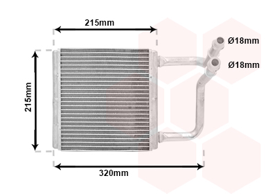 Van Wezel Kachelradiateur 30006451