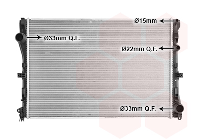 Van Wezel Radiateur 30012719