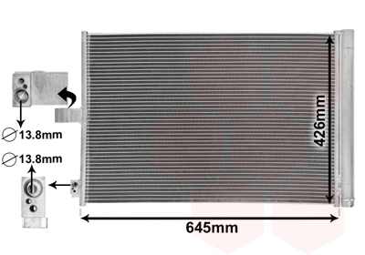 Van Wezel Airco condensor 30015702