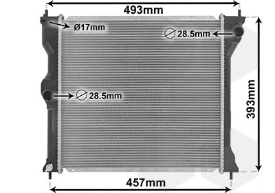 Van Wezel Radiateur 32002243