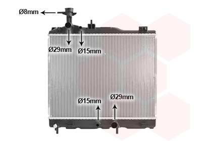 Van Wezel Radiateur 32002264