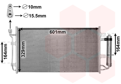 Van Wezel Airco condensor 33005387