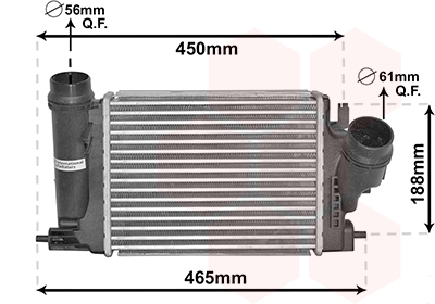 Van Wezel Interkoeler 33014701