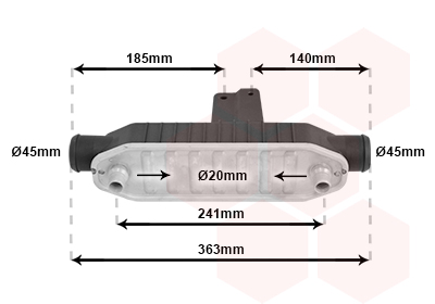 Van Wezel Oliekoeler motorolie 40003283