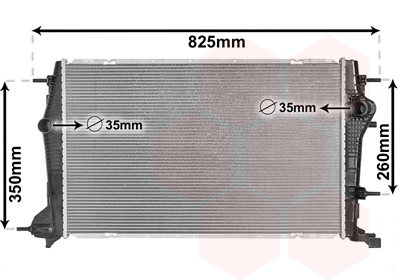 Van Wezel Radiateur 43002616