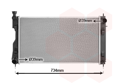 Van Wezel Radiateur 51012703