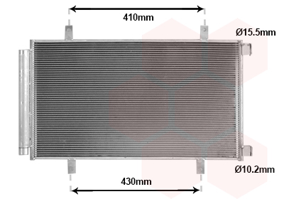 Van Wezel Airco condensor 52015709