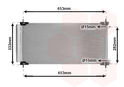 Van Wezel Airco condensor 53015707