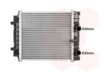 Van Wezel Radiateur 58012720