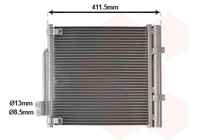 Van Wezel Airco condensor 69015701