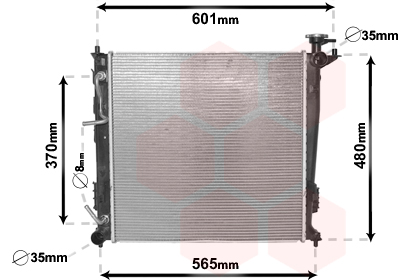 Van Wezel Radiateur 82002214