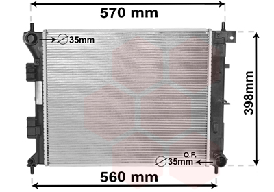 Van Wezel Radiateur 82002338