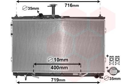 Van Wezel Radiateur 82002402