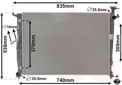 Van Wezel Radiateur 82012716