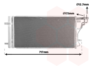 Van Wezel Airco condensor 82015716