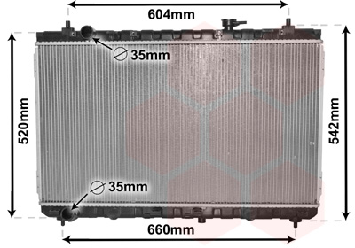 Van Wezel Radiateur 83002183