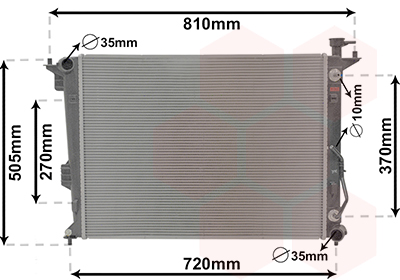 Van Wezel Radiateur 83012700