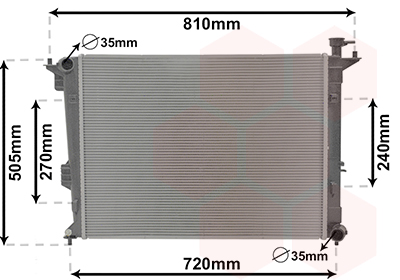 Van Wezel Radiateur 83012709