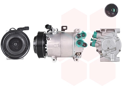 Van Wezel Compressor, airconditioning 8301K701