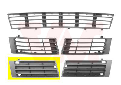 VAN WEZEL Grille 0324594