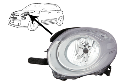 Van Wezel Koplamp 1609963