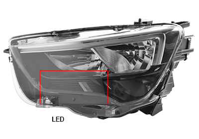 Van Wezel Koplamp 3803963V