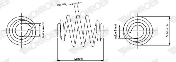 Monroe Chassisveer SN3409