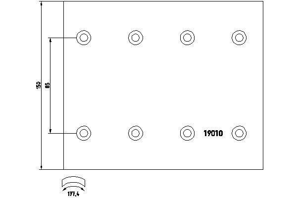 Textar Remtrommel 1901003