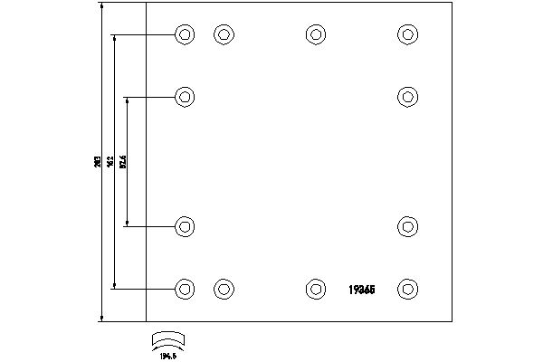 Textar Remtrommel 1936507