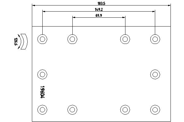 Textar Remtrommel 1960408