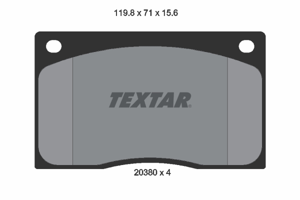 Textar Remblokset 2038001