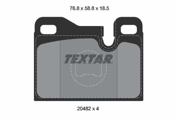 Textar Remblokset 2048203