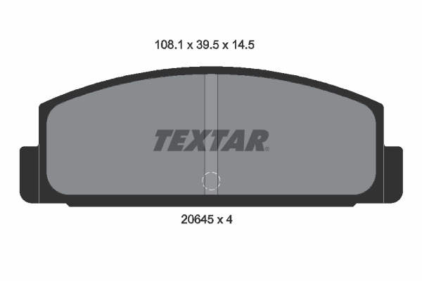 Textar Remblokset 2064501