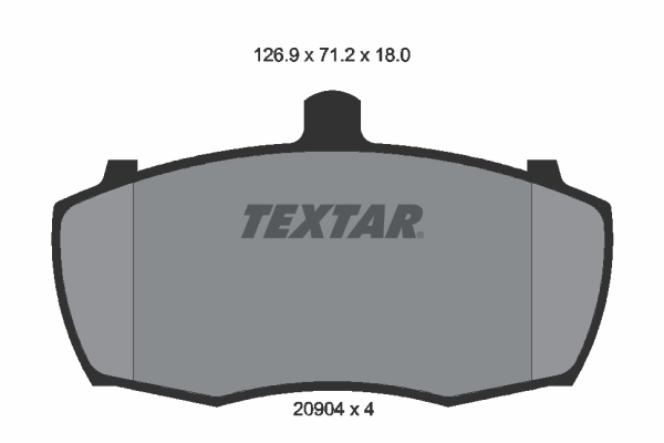 Textar Remblokset 2090401