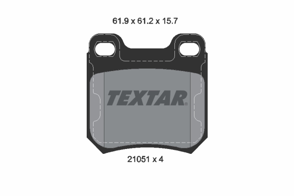 Textar Remblokset 2105101