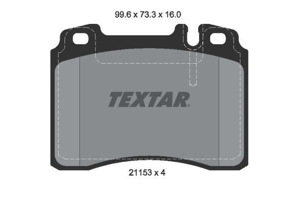 Textar Remblokset 2115305