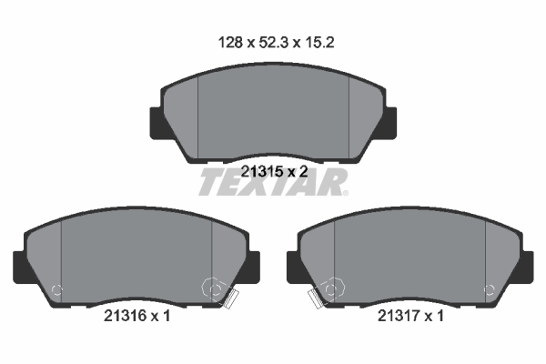 Textar Remblokset 2131501