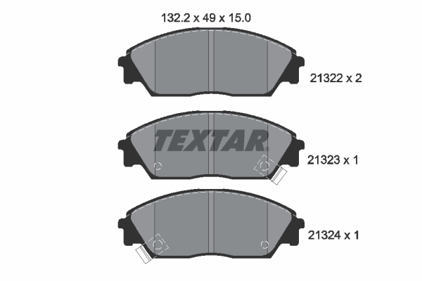 Textar Remblokset 2132201