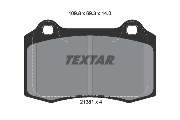 Textar Remblokset 2138104