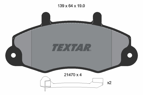 Textar Remblokset 2147002