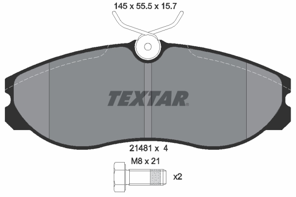 Textar Remblokset 2148101