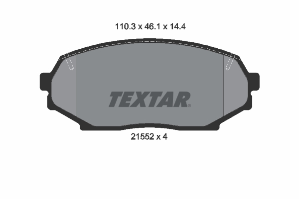 Textar Remblokset 2155202