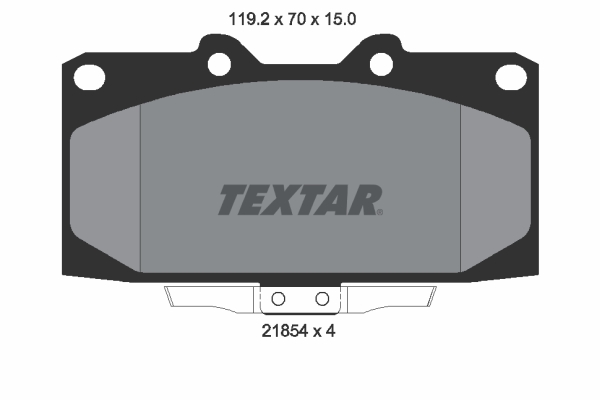 Textar Remblokset 2185401