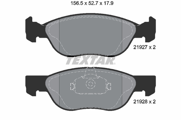 Textar Remblokset 2192703