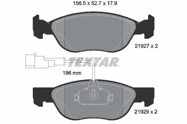 Textar Remblokset 2192901