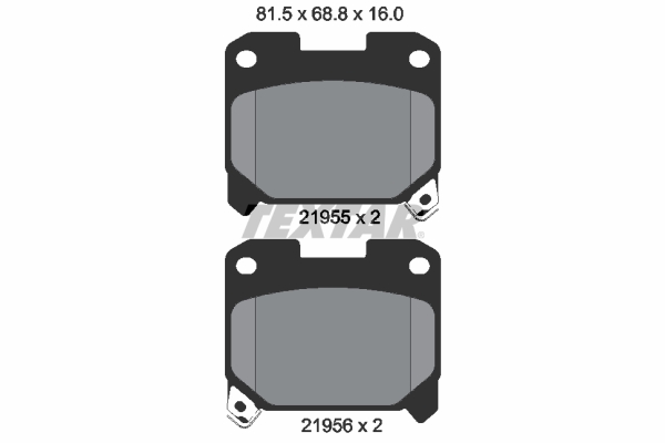 Textar Remblokset 2195501