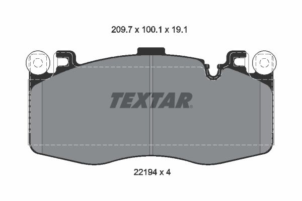 Textar Remblokset 2219401